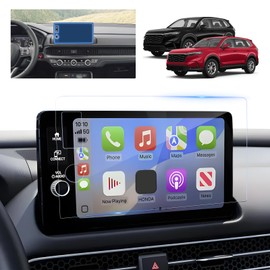 BSTW for 2026 Honda CRV Screen Protector for 2026 CR-V LX/EX/EX-L/Hybrid Sport/TrailSport/Sport-L 9-In Color Touch-Screen Accessories 9H Anti-Scratch Tempered Glass Protective Film (2026 CRV 9-In HD)