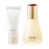 SU:M One Minute Clay Mask (5.07 fl oz) - Time Energy Pack Cleanser for Enlarged Pores & Secret Essence (1.01 fl oz) - Hydrating Serum for Skin Barrier