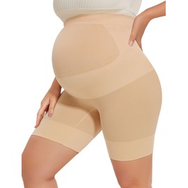 Peauty Maternity Underwear for Women Pregnancy Shapewear Maternity Dress Maternity Baby Shower Dress Gender Reveal Dress Maternity Maxi Dress Maternity Dress for Wedding Guest (Nude XL)