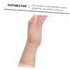 TOVINANNA 1pair Fingerless Compression Gloves Elasticity Pressure Gloves for Enhanced