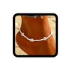 Ursumy Boho Ankle Bracelets for Women Summer Beaded Foot Chain
