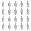 20Pcs Stainless Steel Wire Rope Clamp Hardware Rigging Cable Clip