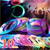 Pulseras Led Fluorescentes Para Fiesta Pack De 10 Piezas Random