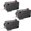 3-Pack HK-14 NO Micro Switch (Red) - 20A 250VAC SPST