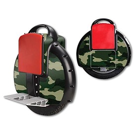 MightySkins Skin Compatible with Airwheel X3 Self Balancing one Wheel Electric Unicycle Scooter wrap Cover Sticker Green Camo