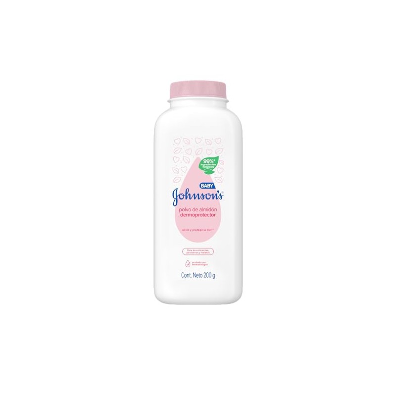 Johnson'S, Polvo De Almidón Dermoprotector 200 G