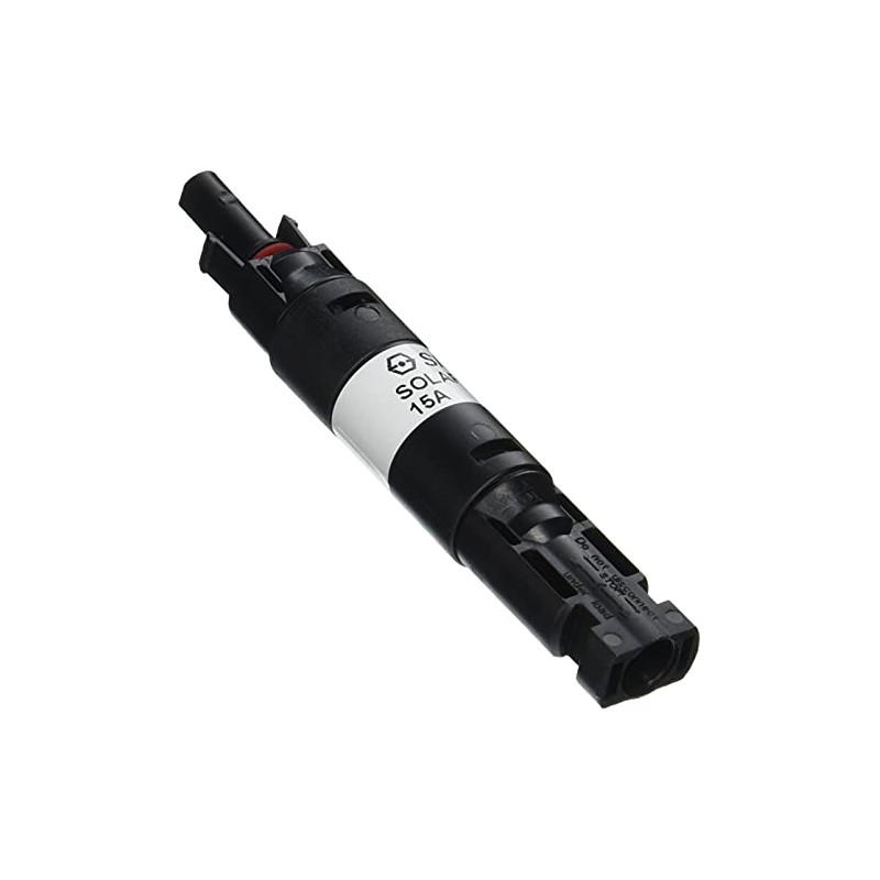 Renogy 15A M&F In-Line Fuse Connector Solar Panel to Controller