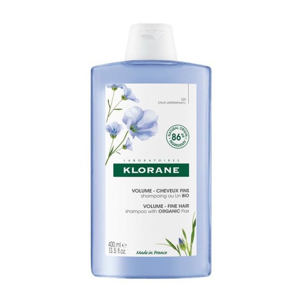 KLORANE shampooing aux fibres de Lin flacon de 400ML