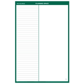 AT-A-GLANCE 2025 Erasable Calendar, Dry Erase Wall Planner, 24" x 36", Large, Vertical, Reversible (PM2102825)