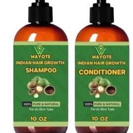 Natural shampoo-conditioner Treatment Set for Stronger, Thicker and Longer Hair growth. - Specification: 10 oz conditioner
