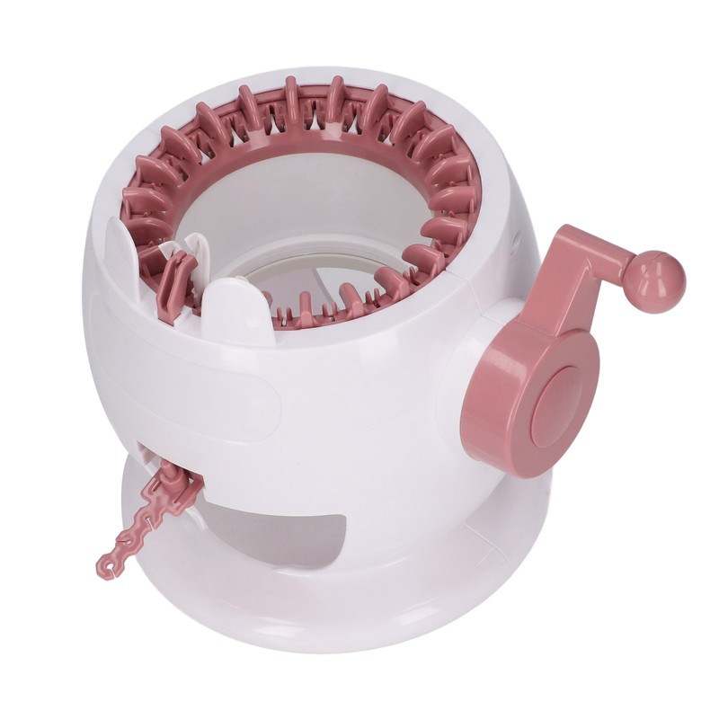 Small Kids Knitting Machine 22 Needles 2 Color Strings Hand