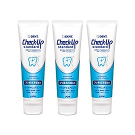 [NEW] Lion Cream Dent Check Up Standard, 4.8 oz (135 g) (3 Bottles)
