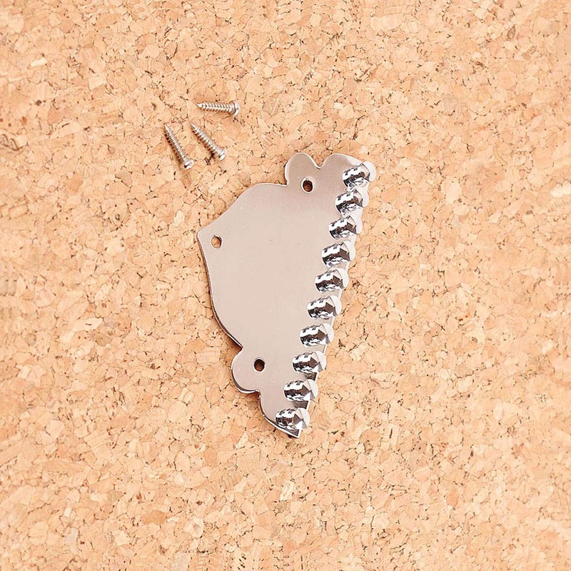 Alnicov 10 String Mandolin Tailpiece with Screws for Guitar or