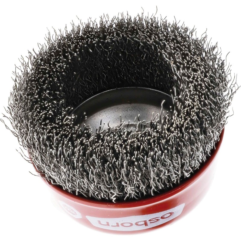 Osborn Cup Brush for Angle Grinders 115 mm, Diameter 60