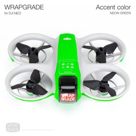 Wrapgrade for DJI NEO Accent Color Sticker (Neon Green)