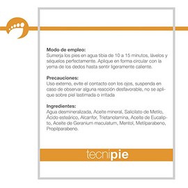 Crema tecnipie para masaje en pies y piernas, blsamo que desinflama y alivia el dolor en pies y piernas                                               
