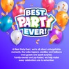 BEST PARTY EVER! Celebrate Squeeze Popper 2 Pack (10 Confetti