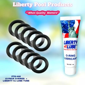 POOLTEK USA 805-0011 Hi Flo Side/Cente (10-PACK + LUBE TUBE FOR WATERWAY™