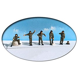 modellbahn-exklusiv NVA, Tank Crew Set 2, Gauge H0, 1:87