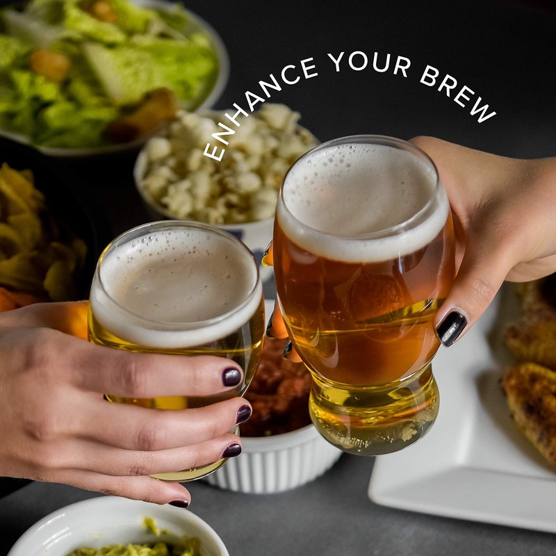 TOSSWARE POP 18oz Pint SET OF 12, Premium Quality, Recyclable,