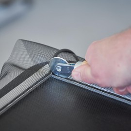 M-D Building Products 14158 Spline Ersatzbildschirm, 0,3 cm x 30,5 m, Schwarz