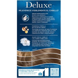 Wella Deluxe, Tinte Permanente 7.1 Rubio Cenizo, 207 G