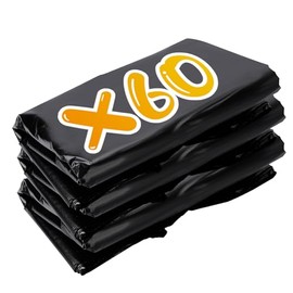 Dog Poop Bags with Handles for Swivel Bin, 60 Count