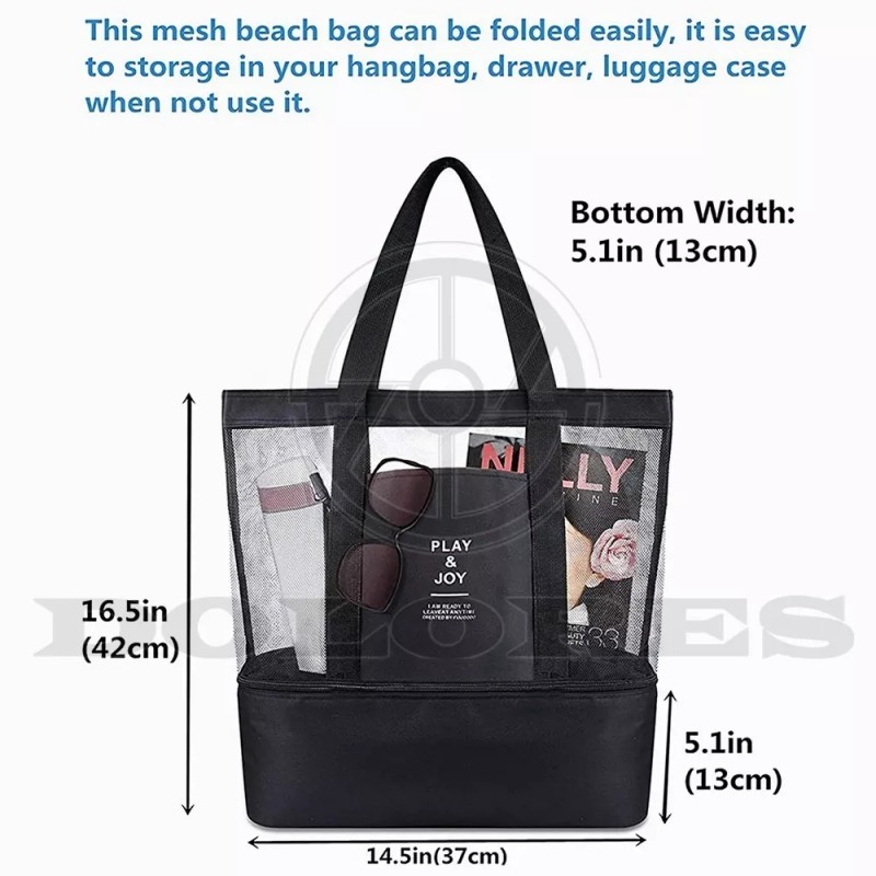Dolores Multifuncional Malla Y Aislante Bolsa Para Picnic Y La