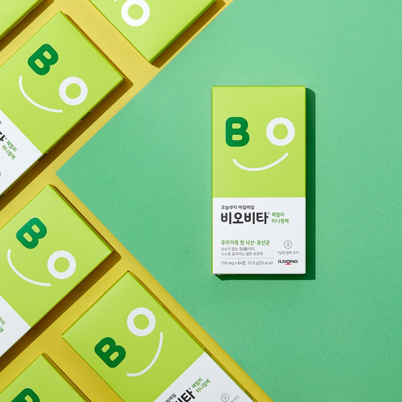 Biovita Family Mini Tablets (84 tablets) 1 box / 비오비타