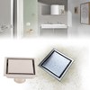 Home Stainless Steel Square Shape Antiodor Bathroom Floor Drain Waste