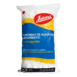 Torunda De Algodón 500 Gramos Jaloma Absorbente 100% Algodón
