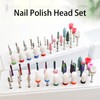 30pcs Nail Drill Bits Set Professional Steel Cuticle Remover Bits