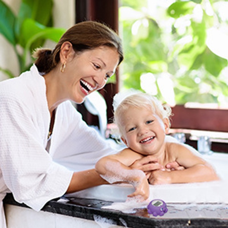 Baby Bath Thermometer Floating Toy Infant Bath Safety Water Temperature