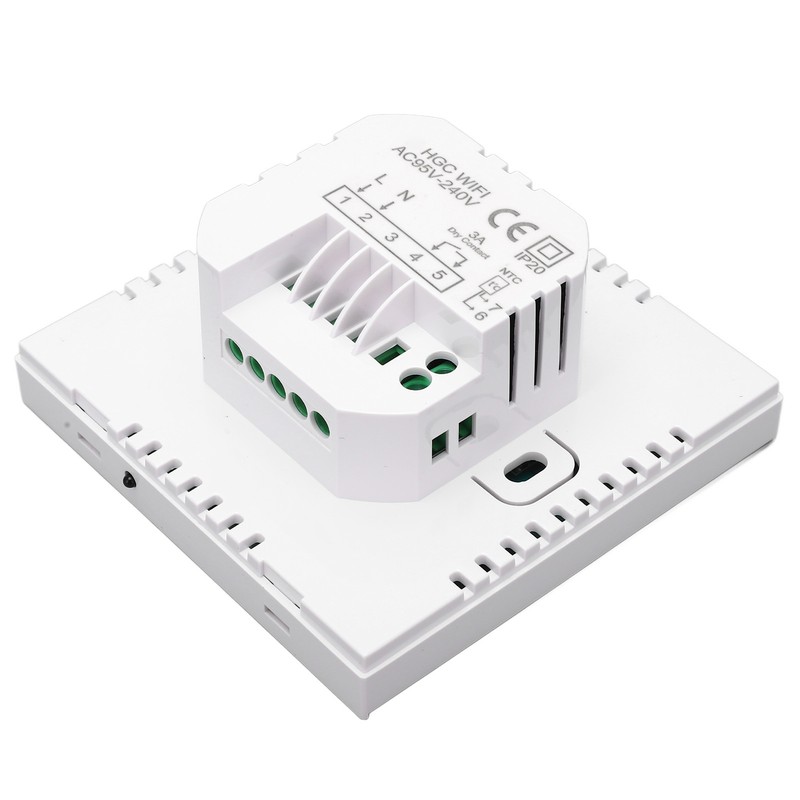 86 Wifi Smart Thermostat Remote APP Voice Control Touch Screen