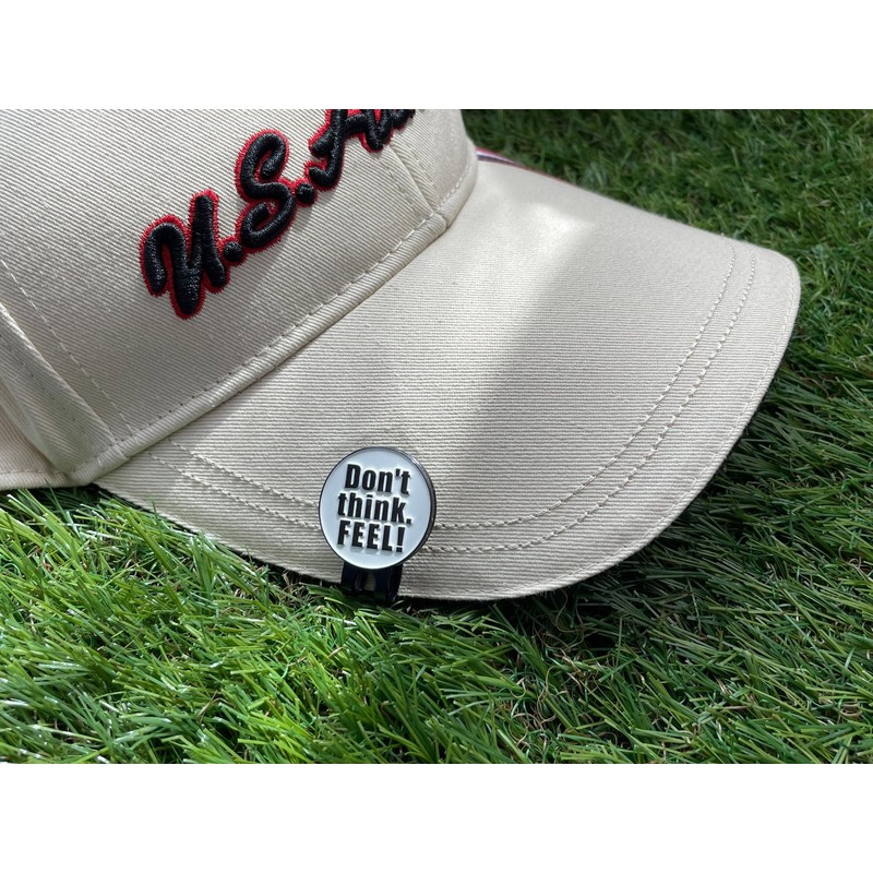 Don Flyee Golf Marker Magnet Don't think. Feel!