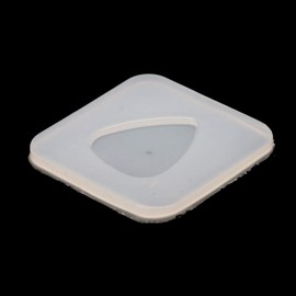 Zaagot for Triangle Plectrum Guitar Pick Resin Molds Guitar for Case Silicone Casting Mold for Resin Casting 3D Epoxy Resin MOL Silicone