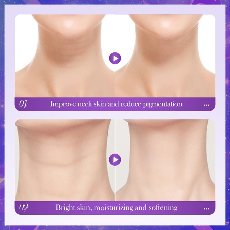 Neck Creams for Firming Roller, Tightening & Moisturizing Reduce Wrinkles