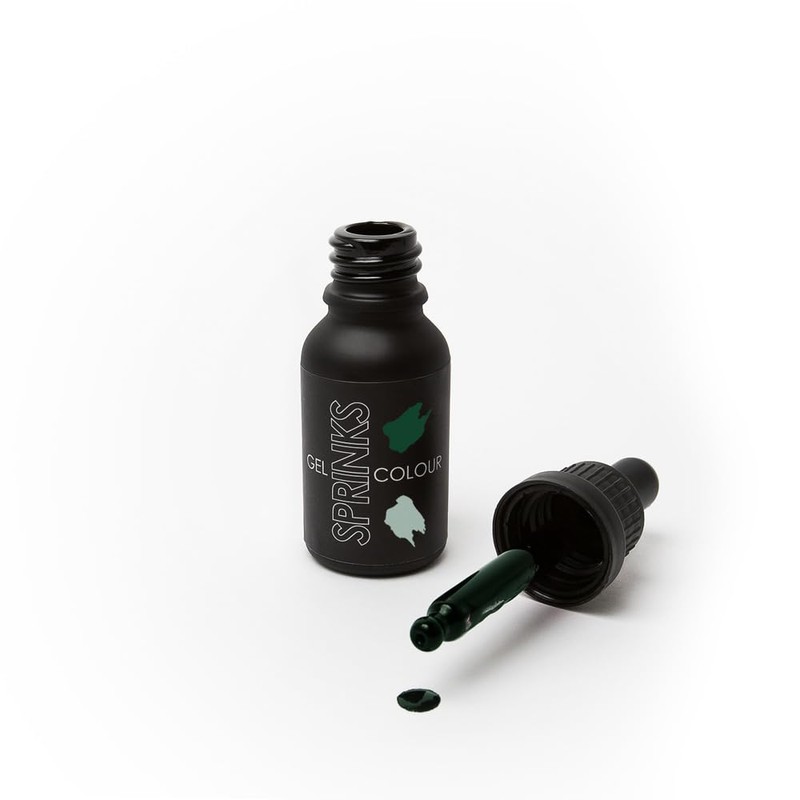 Sprinks Gel Colour 15 ml, Forest Green
