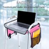 BAGSFY Walker Tray with Cup Holder & Side Pocket –