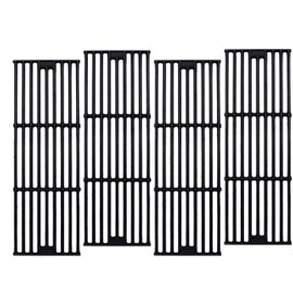 Votenli C6505A(4-Pack) 19 3/4" Cast Iron Cooking Grid Grates Replacement for Chargriller 2121, 2123, 2222, 2828, 3001, 3008, 3030, 3725, 4000, 4208, 5050, 5072, 5252, 9020