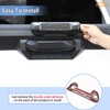 Aunginsy Tailgate Handle Trim Cover Compatible with Toyota Tundra 2022-2025