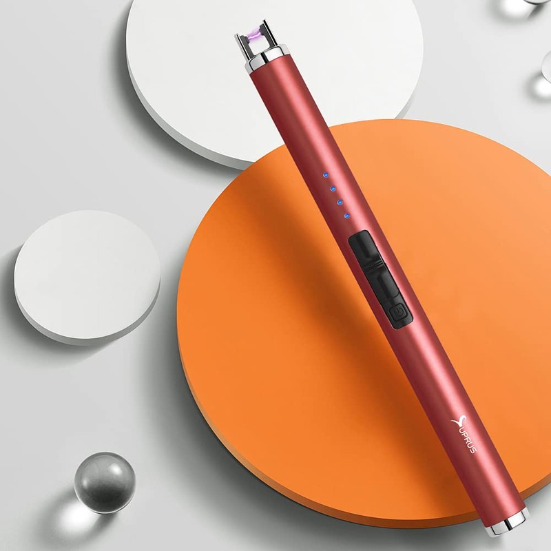 SUPRUS Lighter Candle Lighter Electric Lighter USB Lighter Safety Switch