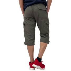 Outdoor Products T/C Weather, 3/4 Length, Men's Half Pants, Cargo Pants, M, L, LL, 2L, 3L, 4L, light khaki