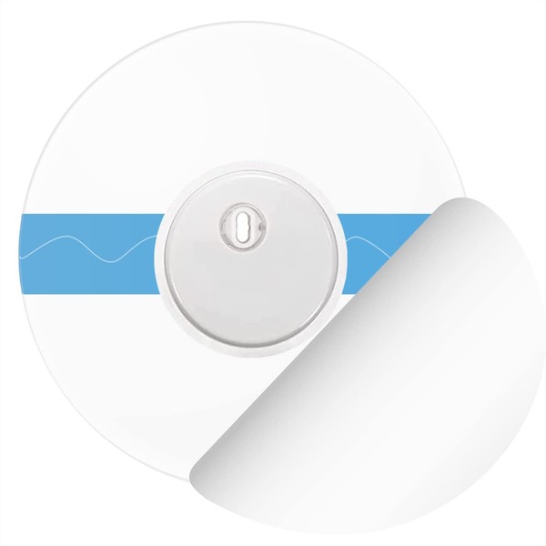 HECHUAN Sensor Covers for Libre 3, Waterproof-60 Pack Adhesive Patches,Transparent