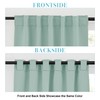 RYB HOME Bathroom Curtains Blackout - Thermal Insulating Privacy Small