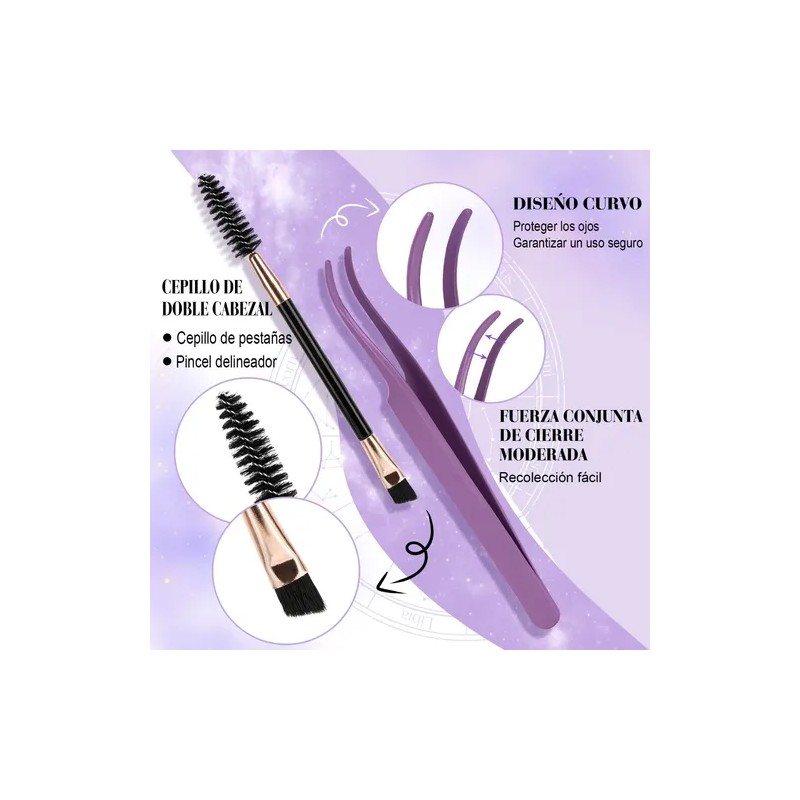 Extensiones De Pestañas Kit Bq Clásico 8-18mm B05