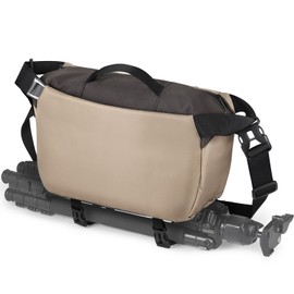 TAAOKA Camera Sling Bag, Waterproof Camera Case with Tripod Holder, DSLR/SLR/Mirrorless Cameras Shoulder Bag, Crossbody Camera Bags for Photography (Coffe)