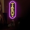 Tarot Neon Sign for Psychic Shop Fortune Teller Spiritual Decor-Purple