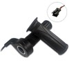 TDR E-Bike Twist Throttle 24V-72V Compatible, Black Rubber & ABS