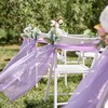 Party Chair Sashes 32 Panels - Light Purple Birthday Chair